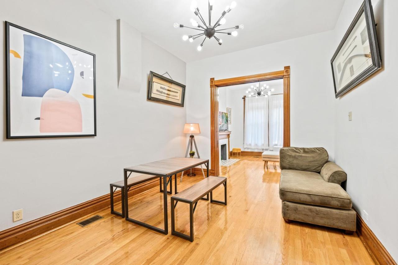 Ferienwohnung Lincoln Park Gem Chicago Exterior foto