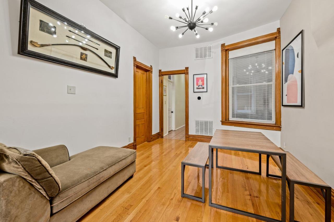 Ferienwohnung Lincoln Park Gem Chicago Exterior foto